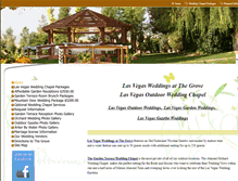 Tablet Screenshot of lasvegasweddingsatthegrove.com